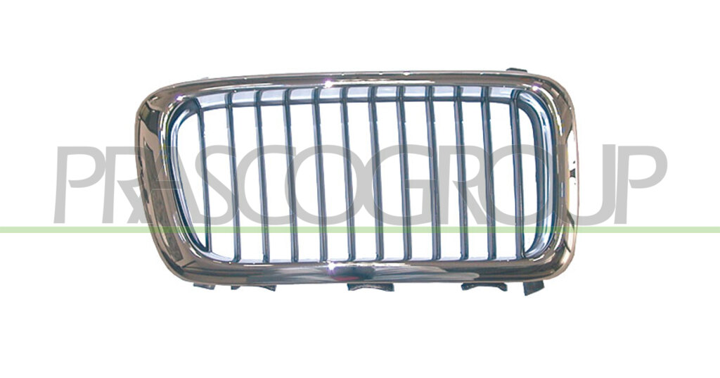 REJILLA IZQUIERDO CROMADA/CROMADA/NEGRA MOD. 750