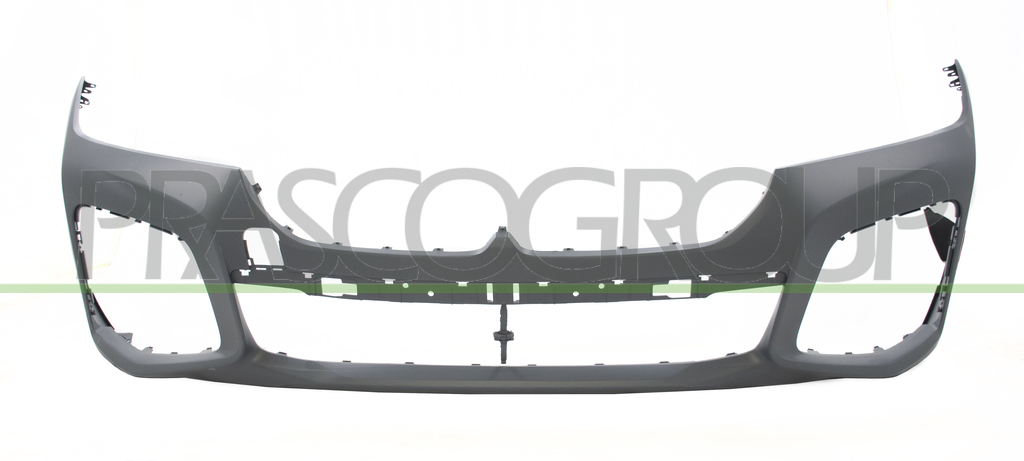 FRONT BUMPER PRIMED-WITH PARK ASSIST+SENSOR HOLDERS