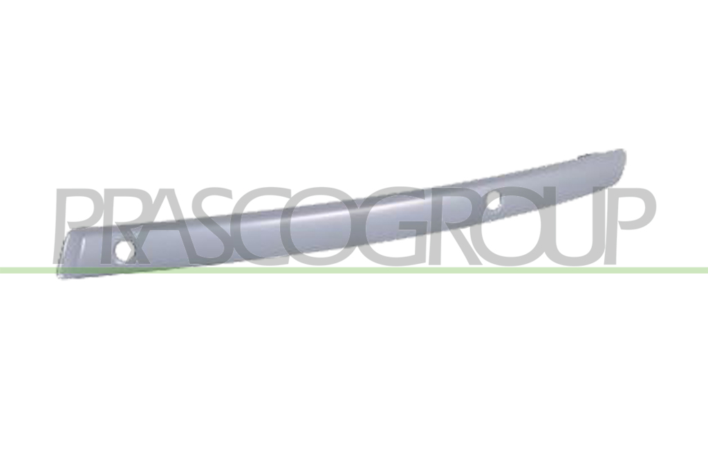 BANDEAU DROIT AVEC APPRET-AVEC TROUS RADAR PARE-CHOCS AVANT