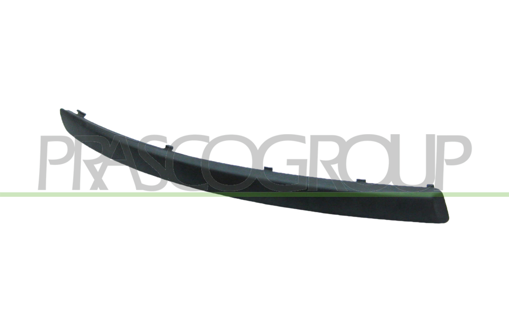 FRONT BUMPER MOLDING-RIGHT-BLACK