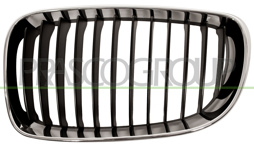 GRILLE CALANDRE GAUCHE CHROMEE/NOIRE 