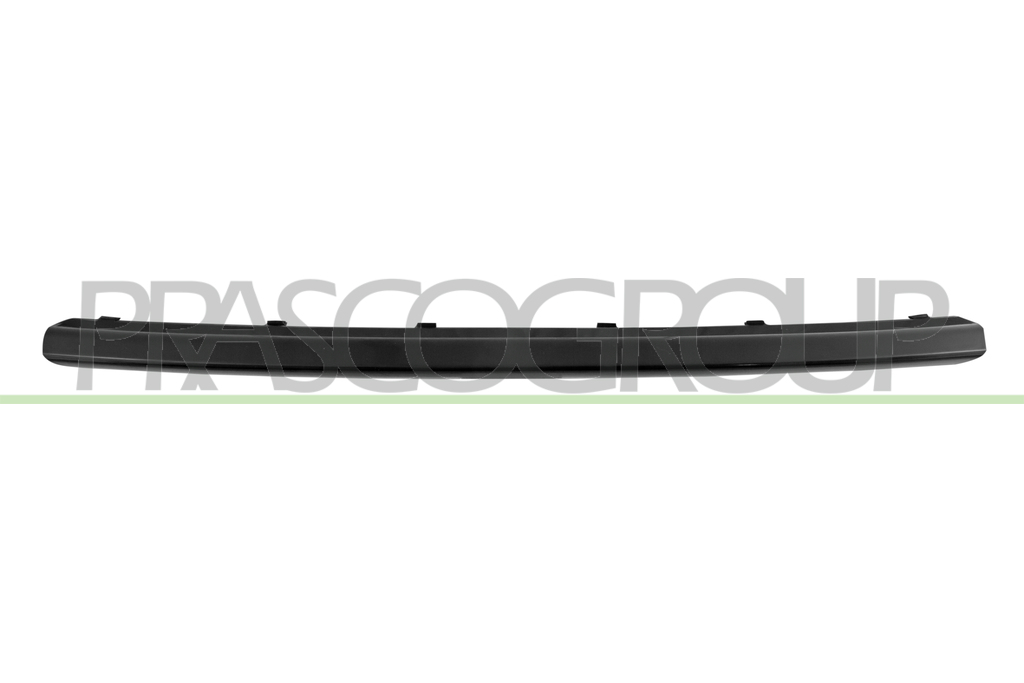FRONT BUMPER MOLDING-CENTRE-SMOOTH BLACK