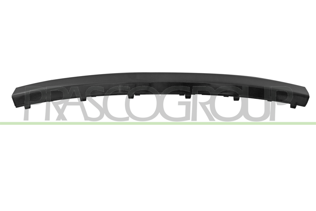 FRONT BUMPER MOLDING-CENTRE-SMOOTH BLACK