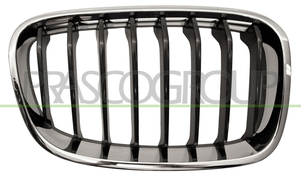 RADIATOR GRILLE RIGHT-CHROME-BLACK MOD. SPORT