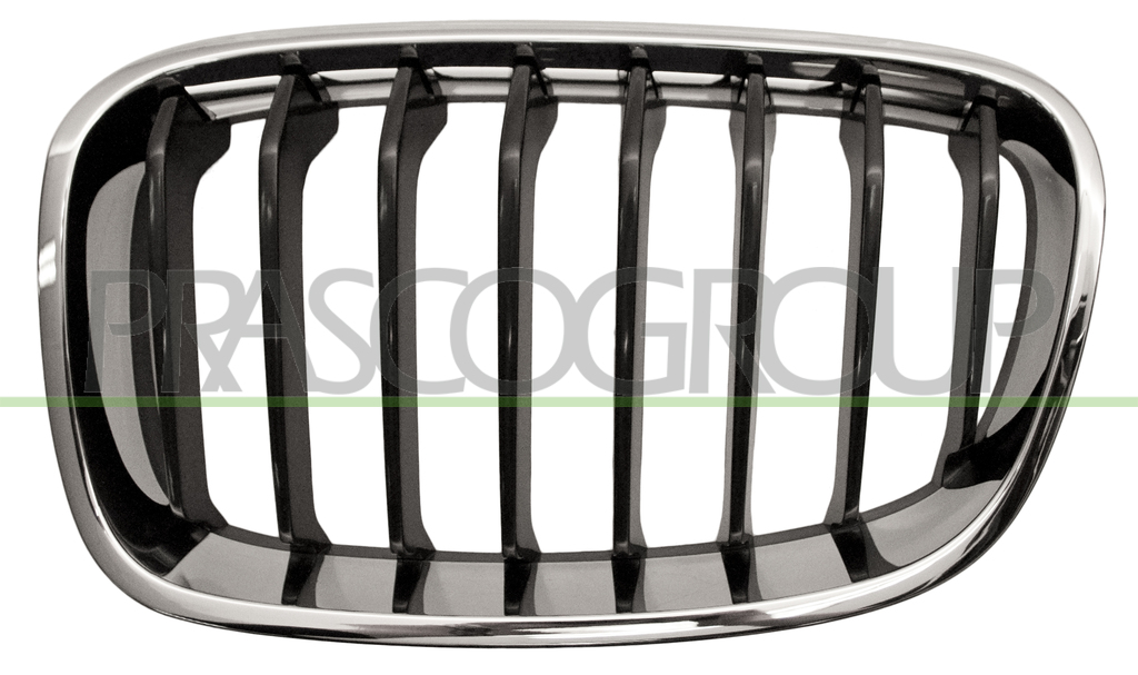 RADIATOR GRILLE LEFT-CHROME-BLACK MOD. SPORT