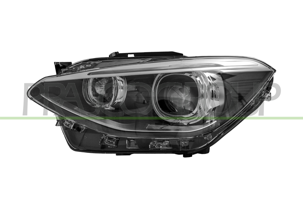 HEADLAMP LEFT-XENON HID/D1S ELECTRIC-WITH MOTOR-WITH DAY RUNNING LIGHT-LED-HELLA TYPE