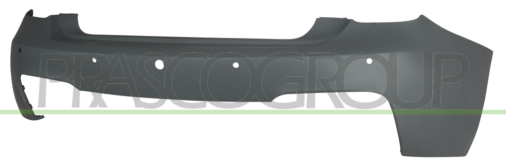 REAR BUMPER-PRIMED-WITH PDC+SENSOR HOLDERS-WITH VIEW CAMERA HOLE