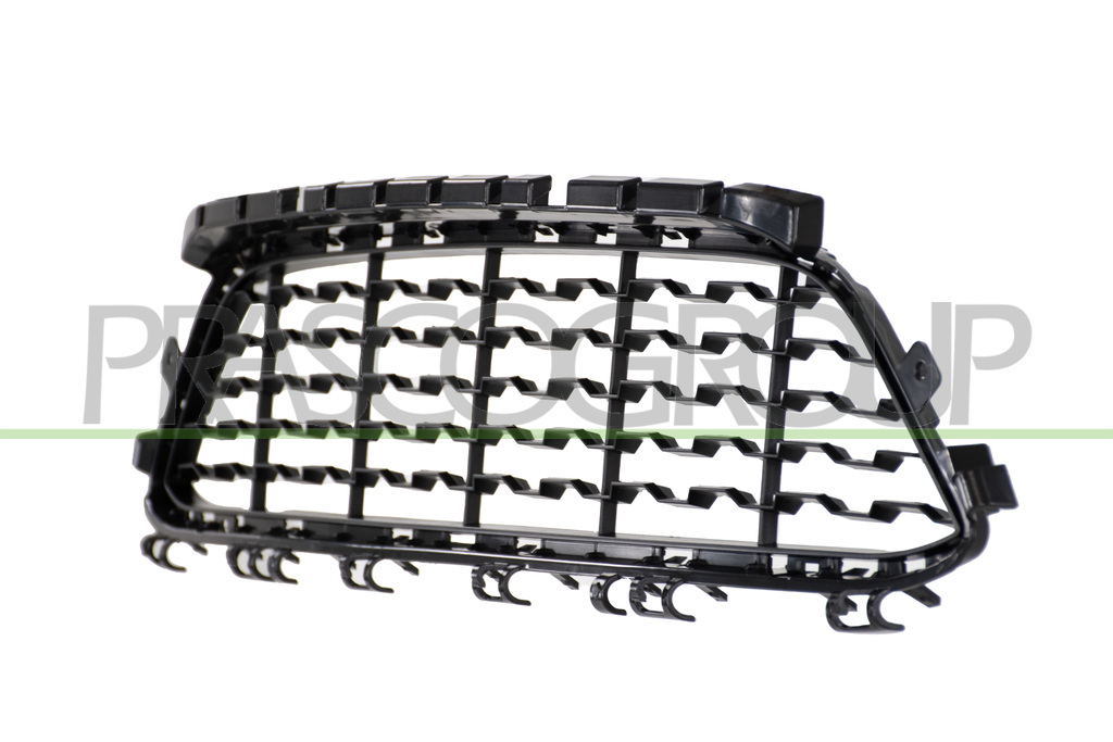 FRONT BUMPER GRILLE-CENTRE-BLACK