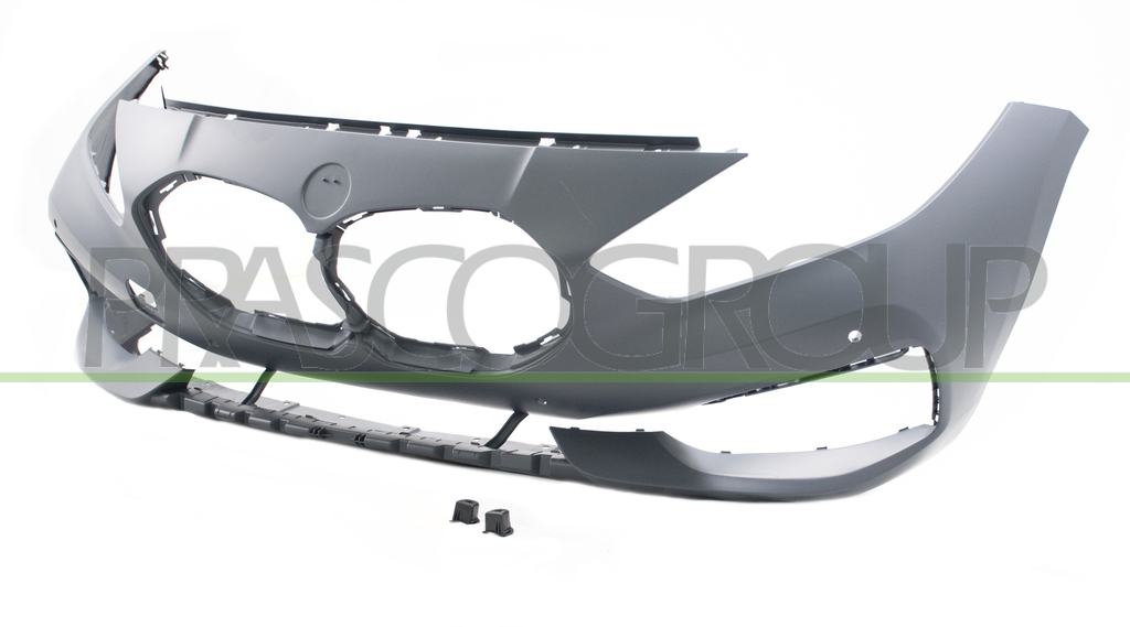 FRONT BUMPER PRIMED-WITH PDC+SENSOR HOLDERS-WITH CUTTING MARKS FOR PARK ASSIST