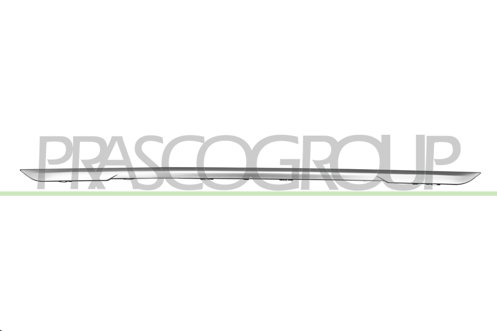 MODANATURA PARAURTI POSTERIORE-CENTRALE-CROMATA MOD. LUXURY LINE