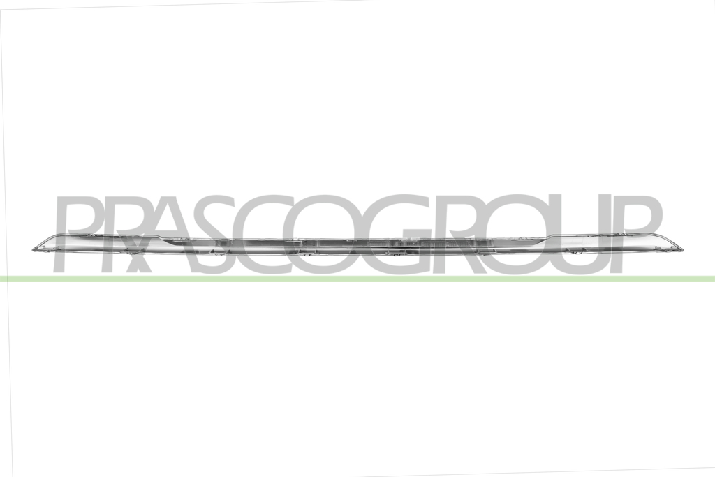 MODANATURA PARAURTI POSTERIORE-CENTRALE-CROMATA MOD. LUXURY LINE
