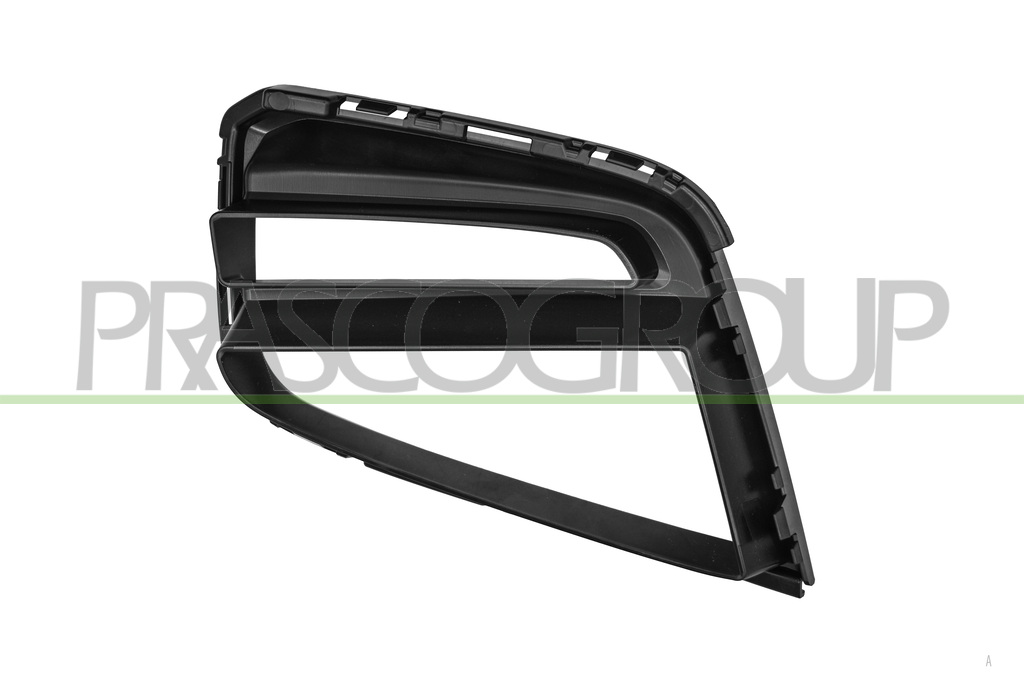 FRONT BUMPER GRILLE-CENTRE-LEFT SIDE-BLACK-GLOSSY