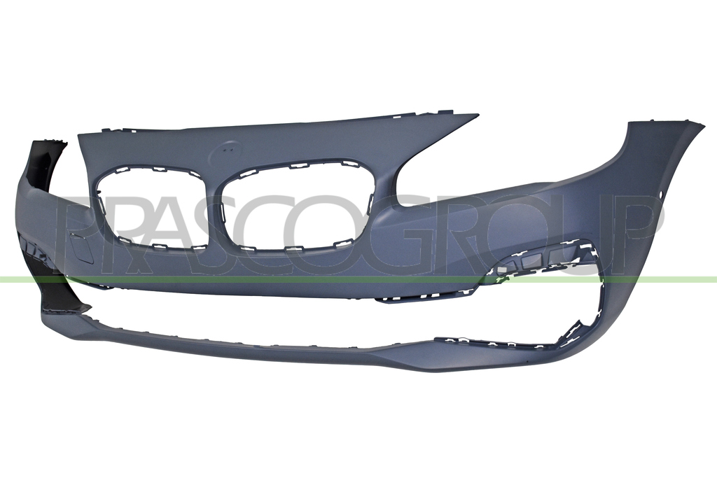 FRONT BUMPER PRIMED-WITH TOW HOOK COVER-WITH CUTTING MARKS FOR PDC AND PARK ASSIST