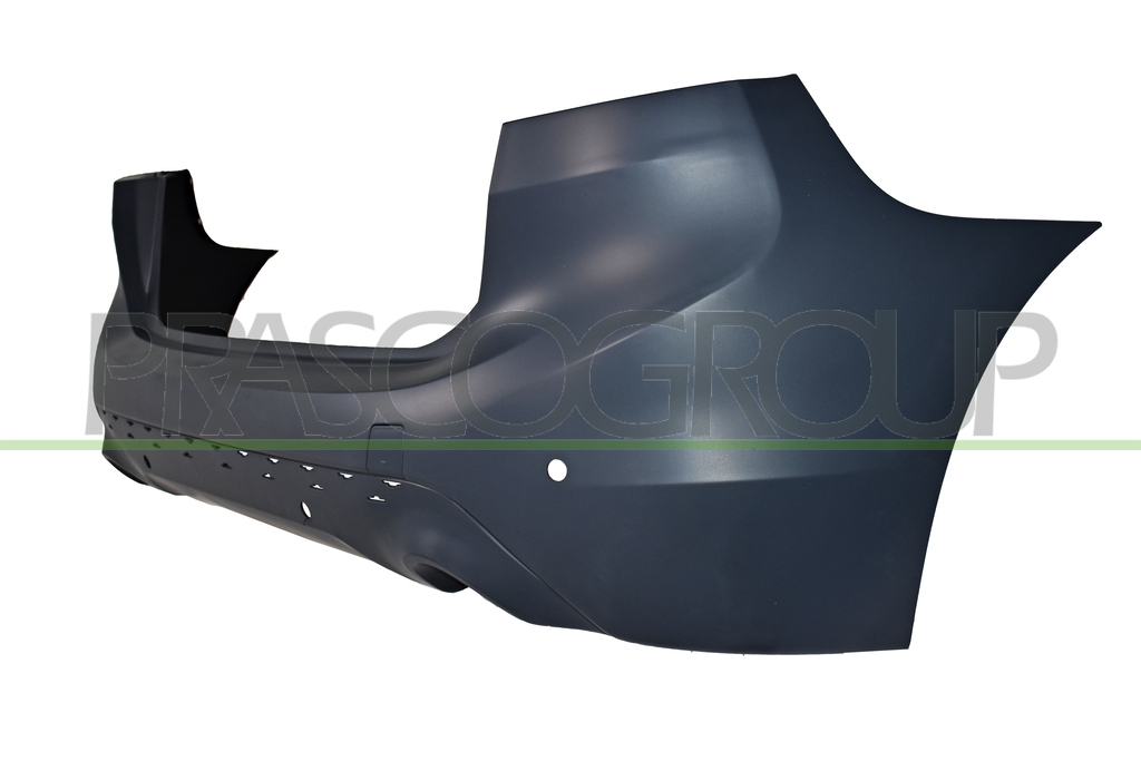REAR BUMPER-PRIMED-WITH PDC HOLES+SENSOR HOLDERS-WITH SINGLE EXHAUST ON THE RIGHT AND ON THE LEFT MOD. ACTIVE TOURER LUXURY/SPORTLINE
