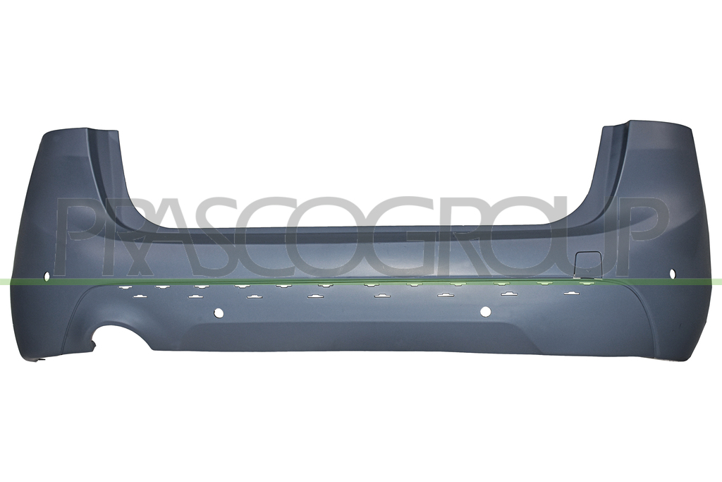 REAR BUMPER-PRIMED-WITH PDC+SENSOR HOLDERS-WITH SINGLE EXHAUST ON RIGHT AND LEFT SIDE MOD. ACTIVE TOURER LUXURY/SPORTLINE