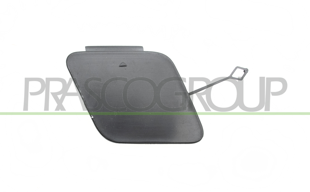 FRONT TOW HOOK COVER-BLACK-SMOOTH FINISH TO BE PRIMED