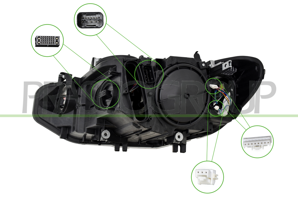 PROIETTORE DESTRO-ELETTRICO-CON MOTORE-CON SISTEMA AFS-LED