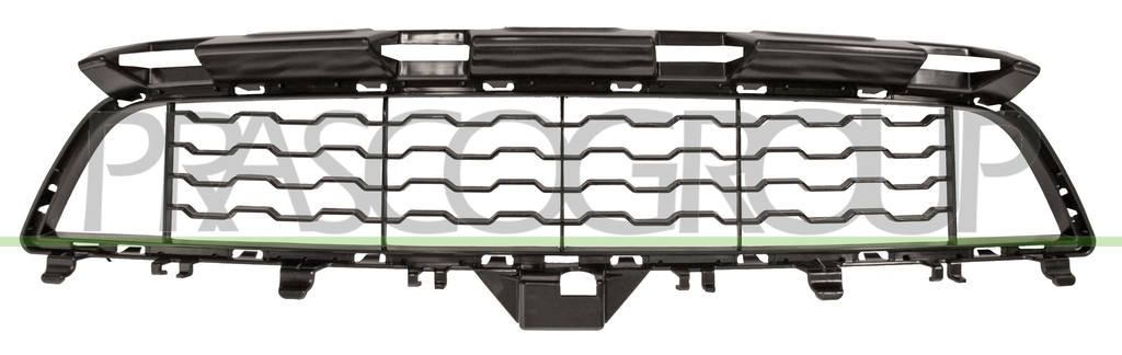 GRIGLIA PARAURTI ANTERIORE-CENTRALE-NERA