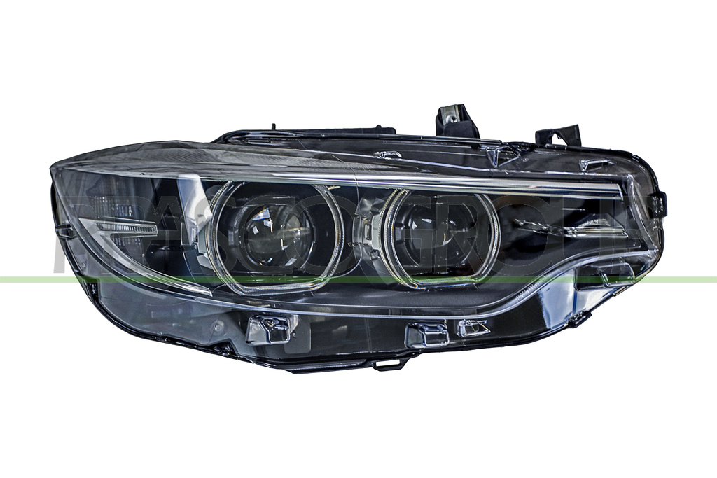 HEADLAMP RIGHT-ELECTRIC-WITH MOTOR-WITH DAY RUNNING LIGHT-LED