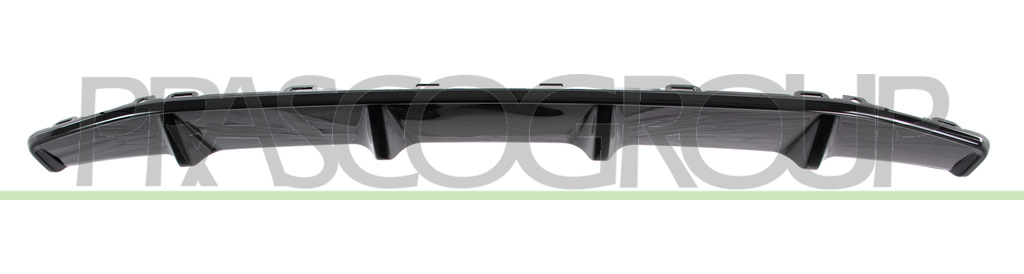 REAR BUMPER SPOILER-BLACK-GLOSSY