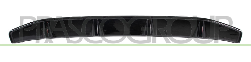 REAR BUMPER SPOILER-BLACK-GLOSSY