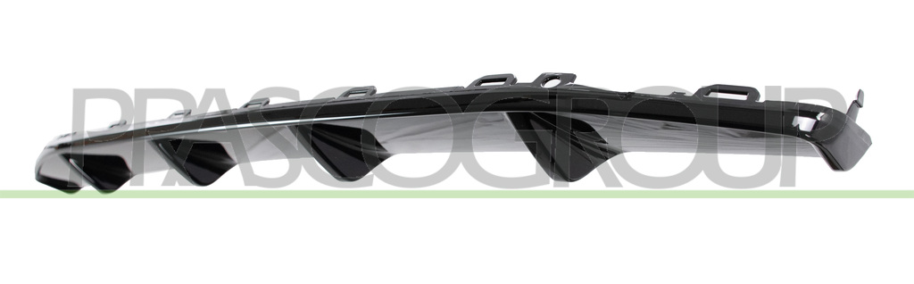 REAR BUMPER SPOILER-BLACK-GLOSSY