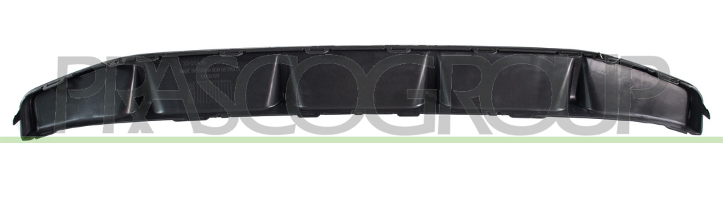 REAR BUMPER SPOILER-BLACK-GLOSSY