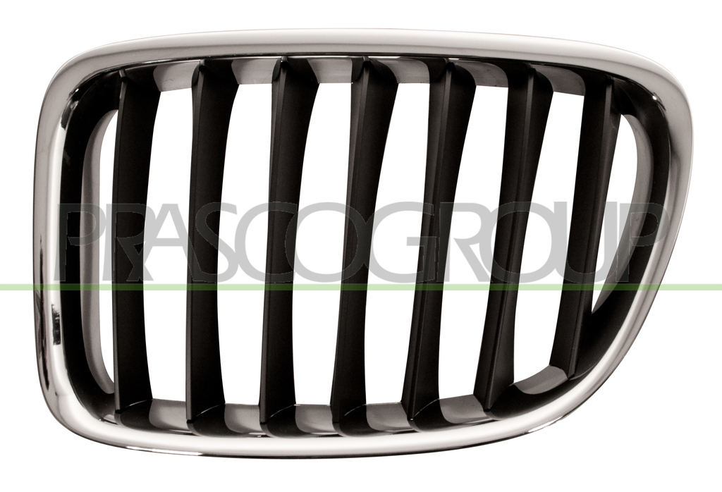 RADIATOR GRILLE LEFT-CHROME-BLACK