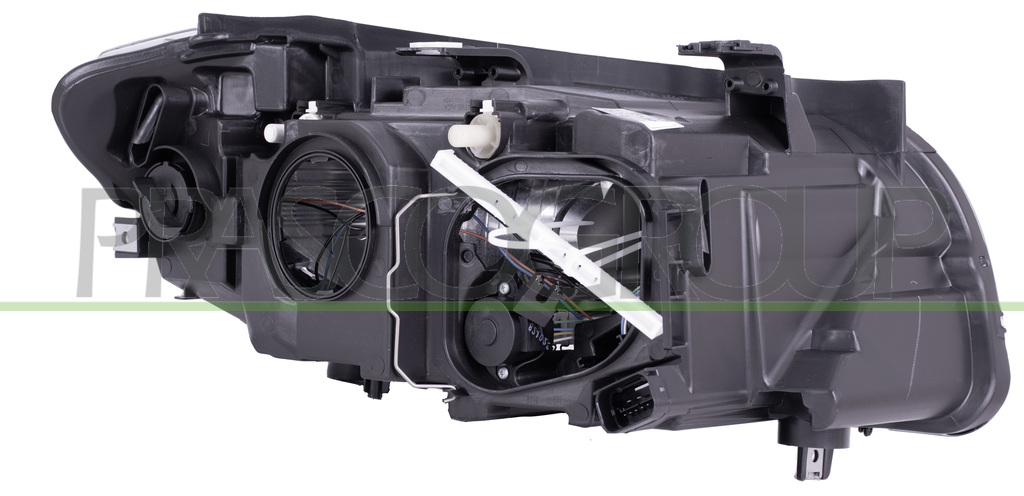 HEADLAMP LEFT H7+H7 ELECTRIC-WITH MOTOR