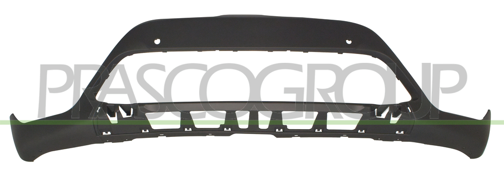 FRONT BUMPER-LOWER-BLACK-TEXTURED FINISH-WITH PDC+SENSOR HOLDERS