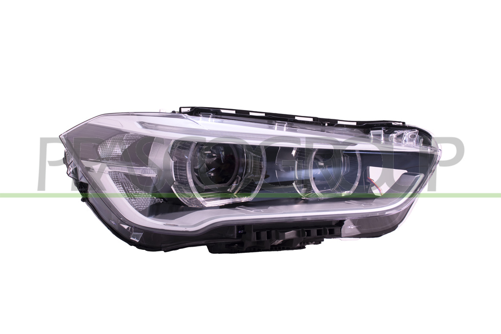 HEADLAMP RIGHT ELECTRIC-WITH MOTOR-WITH DAY RUNNING LIGHT-LED