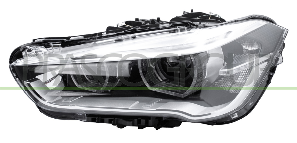 HEADLAMP LEFT ELECTRIC-WITH MOTOR-WITH DAY RUNNING LIGHT-LED