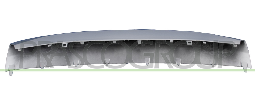 MOLDURA INFERIOR CENTRAL PARACHOQUES DELANTERO-PLATA MOD. X-LINE