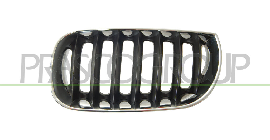 GRILLE CALANDRE GAUCHE CHROMEE/NOIRE 