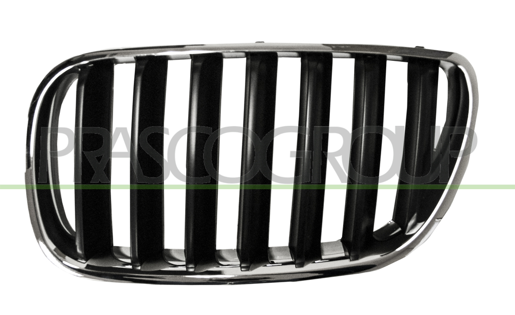 RADIATOR GRILLE LEFT-CHROME-BLACK