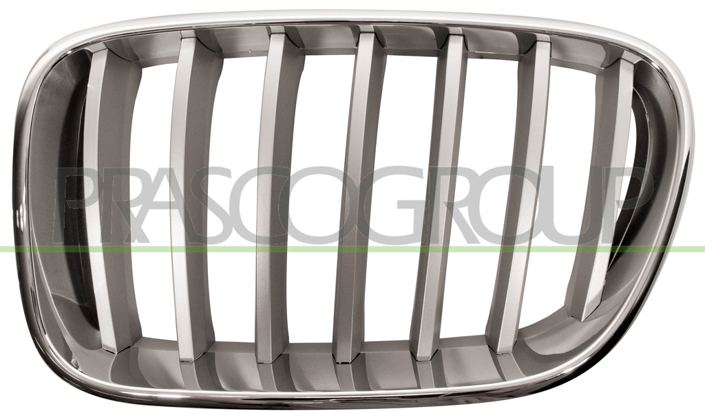 GRILLE CALANDRE GAUCHE CHROMEE/TITANIUM