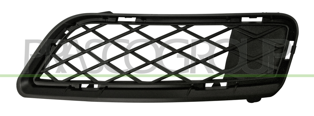 BUMPER GRILLE RIGHT-BLACK