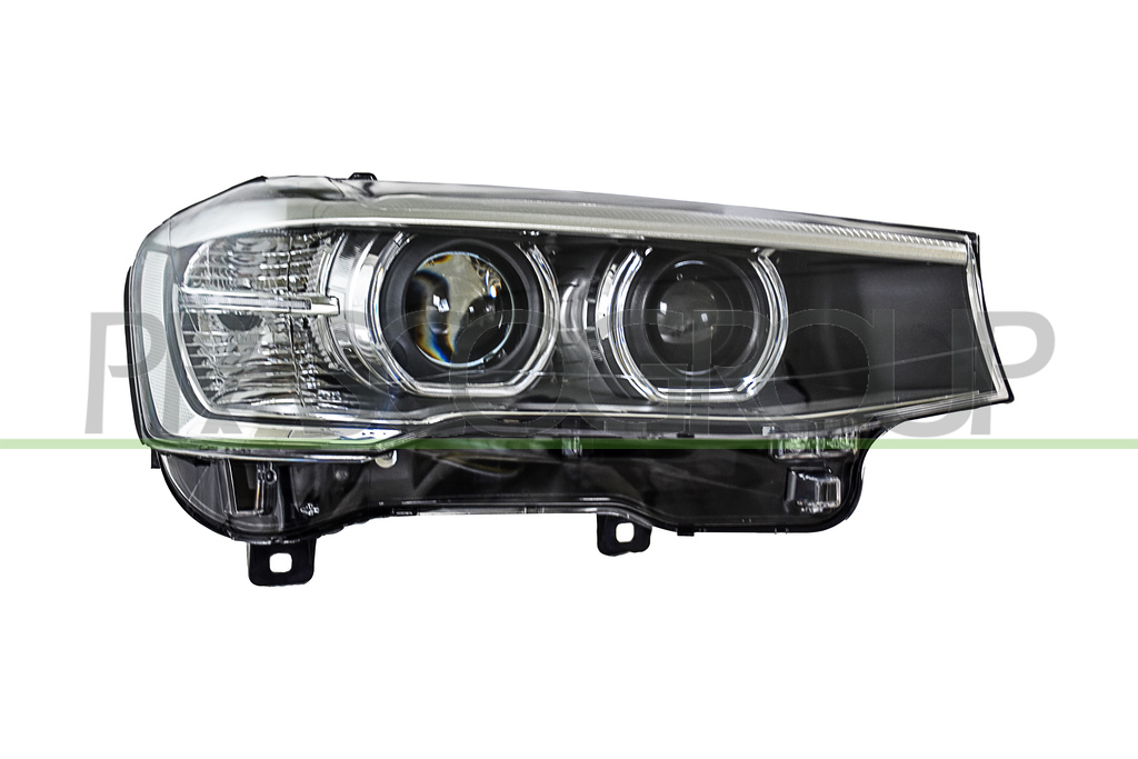 PROIETTORE DESTRO XENON HID/D1S-ELETTRICO-CON MOTORE-CON LUCE DIURNA-NERO-LED