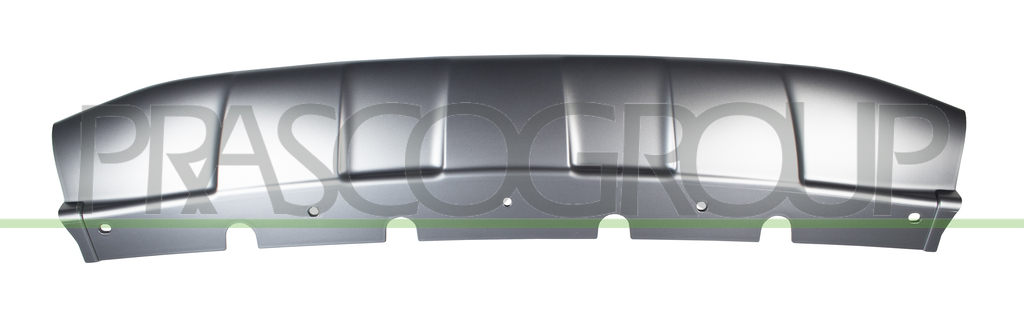 FRONT BUMPER MOLDING-CENTRE-LOWER-SILVER MOD. LUXURY