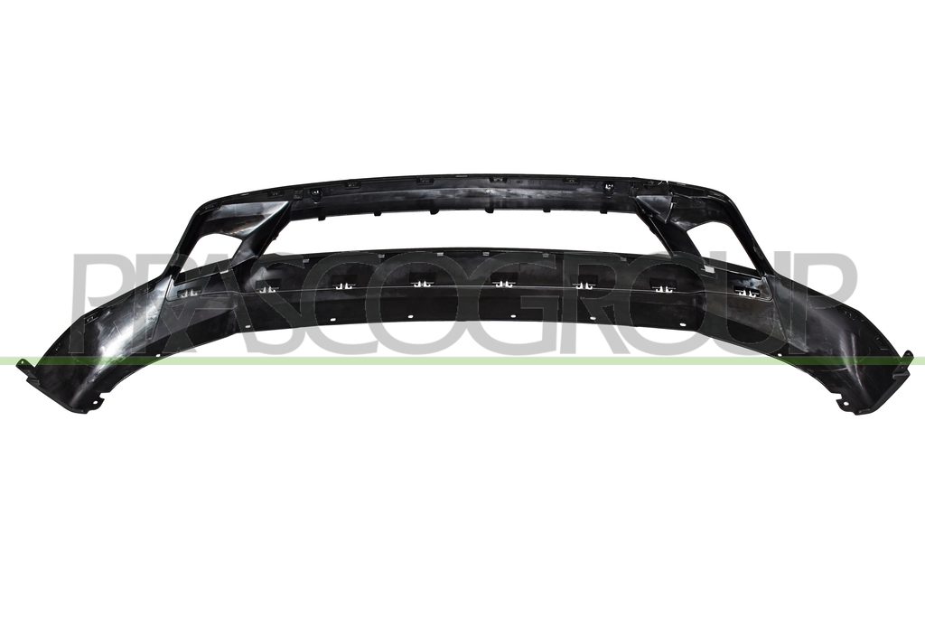 FRONT BUMPER-LOWER-BLACK-TEXTURED FINISH-WITH PDC HOLES+SENSOR HOLDERS