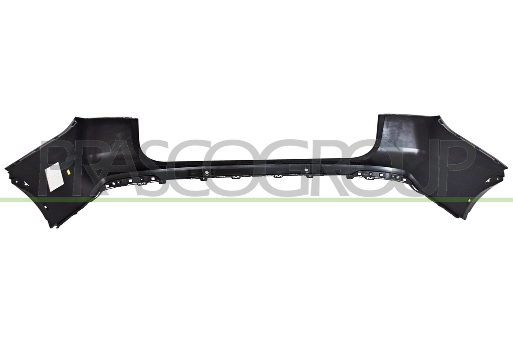 REAR BUMPER-UPPER-PRIMED-WITH PDC + SENSOR HOLDERS-WITH CUTTING MARKS FOR PARK ASSIST