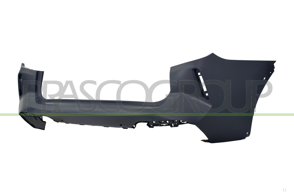 PARAURTI POSTERIORE-SUPERIORE-CON PRIMER-CON FORI PDC+SUPPORTI-CON TRACCE PARK ASSIST