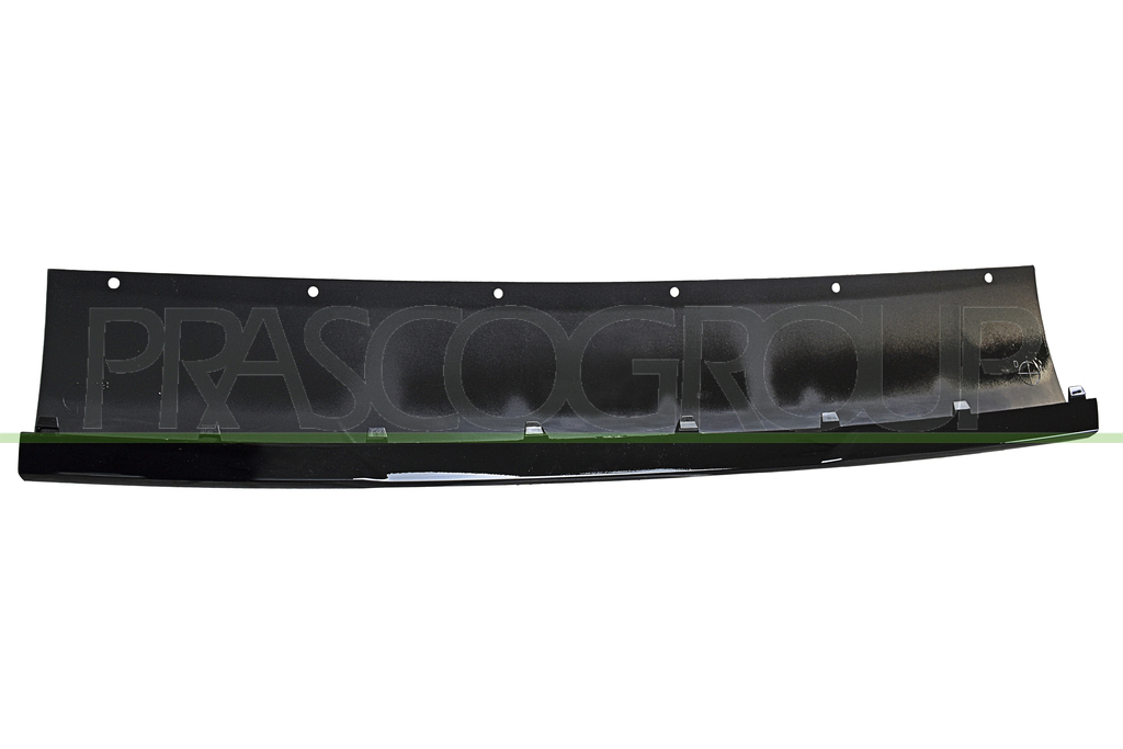 FRONT BUMPER MOLDING-CENTRE-BLACK-GLOSSY