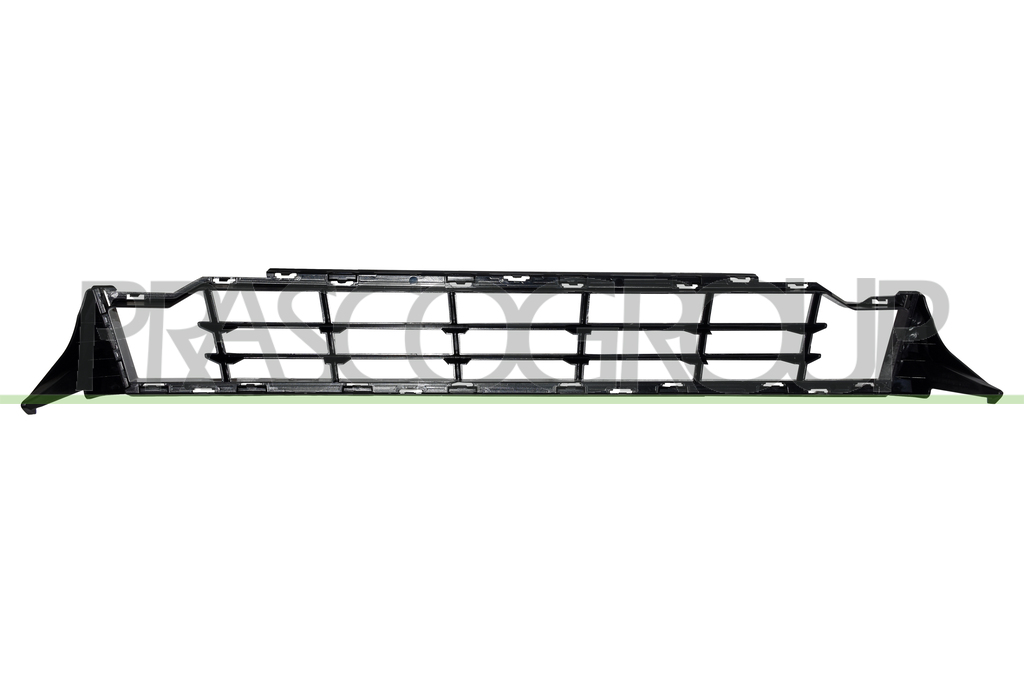 FRONT BUMPER GRILLE-CENTRE-BLACK-GLOSSY