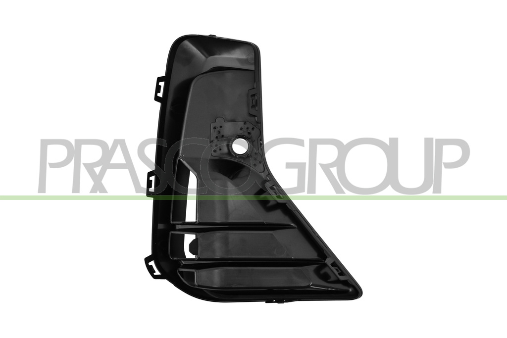 FRONT BUMPER GRILLE LEFT-BLACK-GLOSSY-WITH PDC HOLE+SENSOR HOLDER