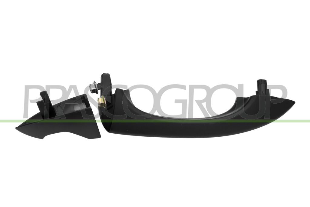 FRONT DOOR HANDLE LEFT-OUTER-PRIMED-WITH KEY HOLE