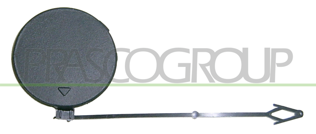 TAPAGANCHO IZQUIERDO PARACHOQUES DELANTERO-NEGRO-IMPRIMADO