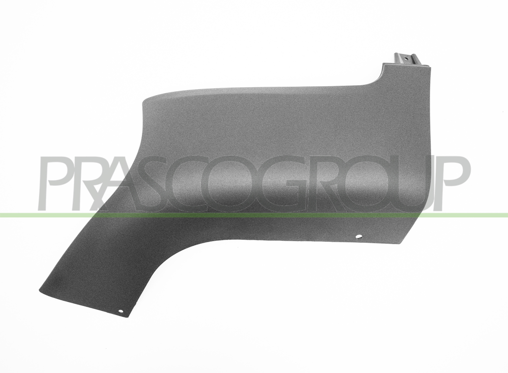 REAR BUMPER END CUP RIGHT-BLACK-TEXTURED FINISH