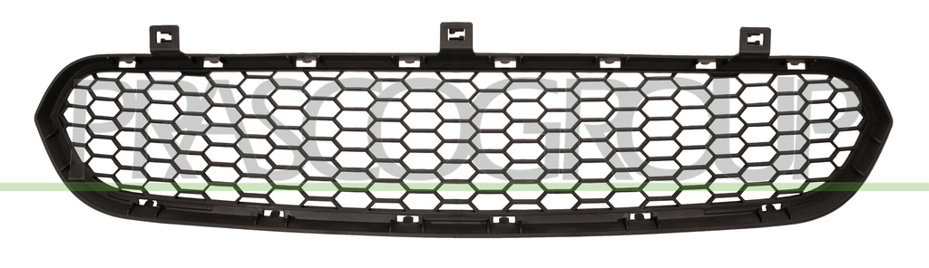 FRONT BUMPER GRILLE-CENTRE-BLACK