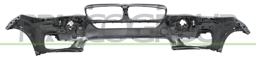 FRONT BUMPER-PRIMED-WITH HEADLAMP WASHER HOLES-WITH CUTTING MARKS FOR PDC, PARK ASSIST AND CAMERA
